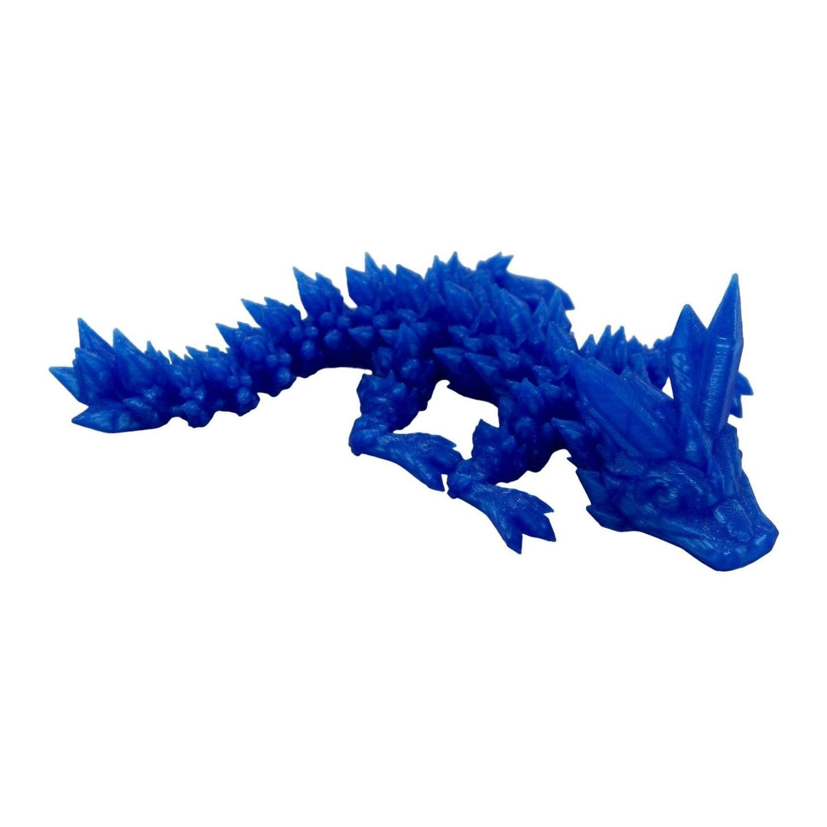 Translucent Crystal Dragon Fidget Toy - Articulated Dragon - Alchemist Cards & Games