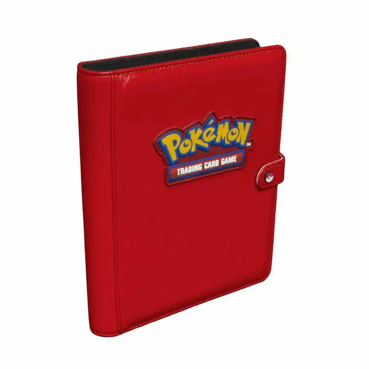 Red Pokemon Trading Card Game binder.
