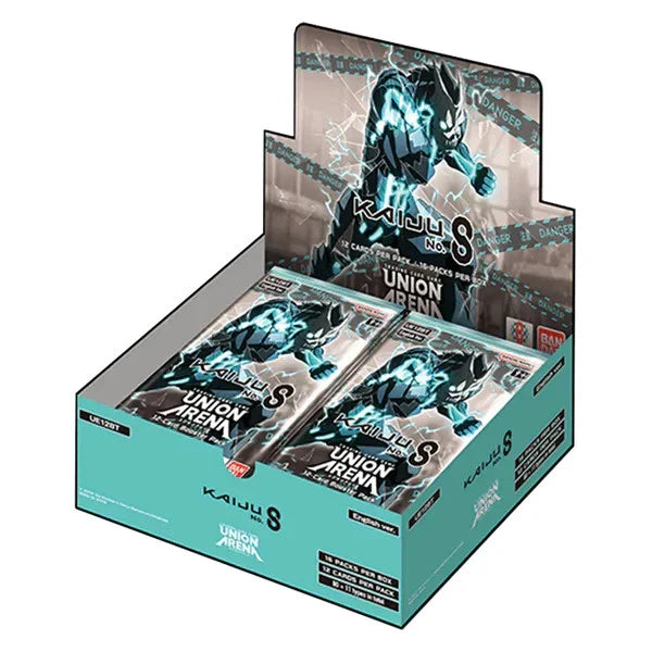 8-pack kaiju union arena trading card box.
