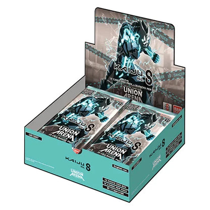 8-pack kaiju union arena trading card box.