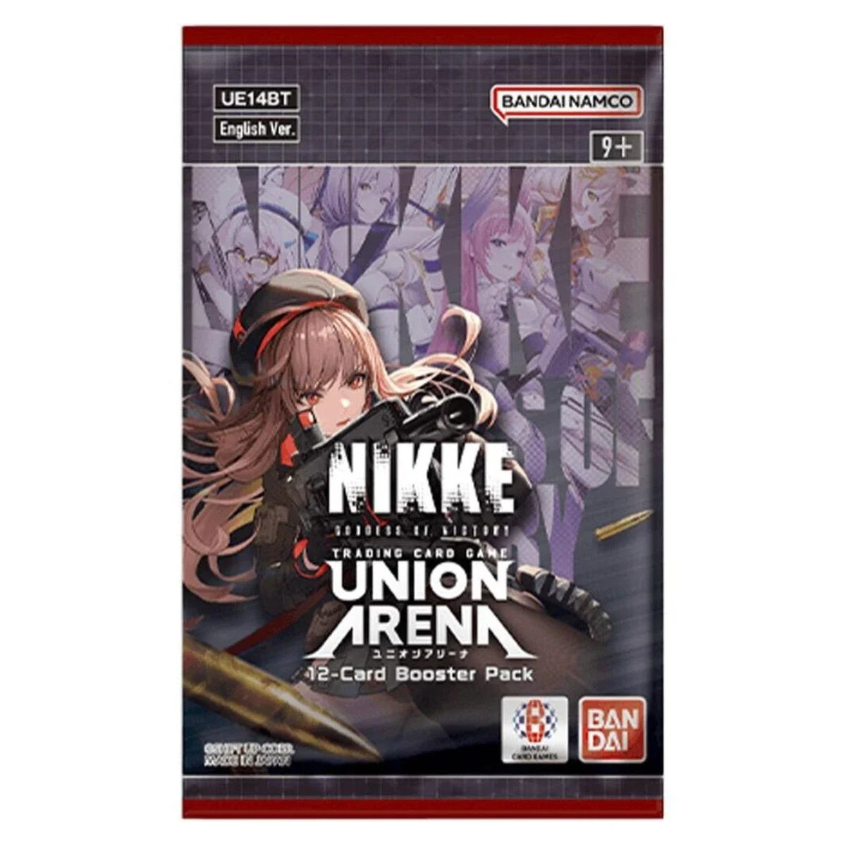 Nikke union arena 42 card booster pack by bandai namco.