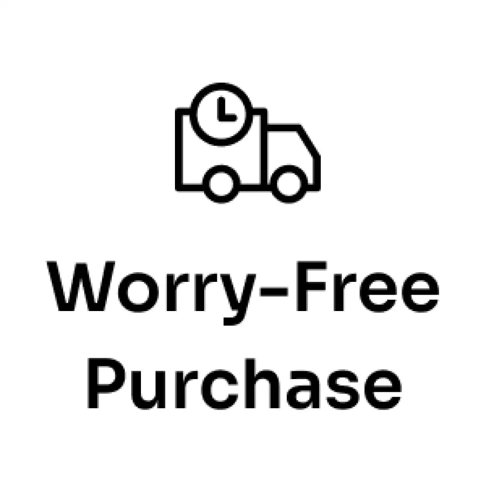 A graphic indicating prompt and reliable delivery for a purchase.
