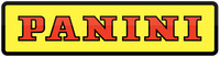 A yellow rectangular sticker with ’PANINI’ in red capital letters.