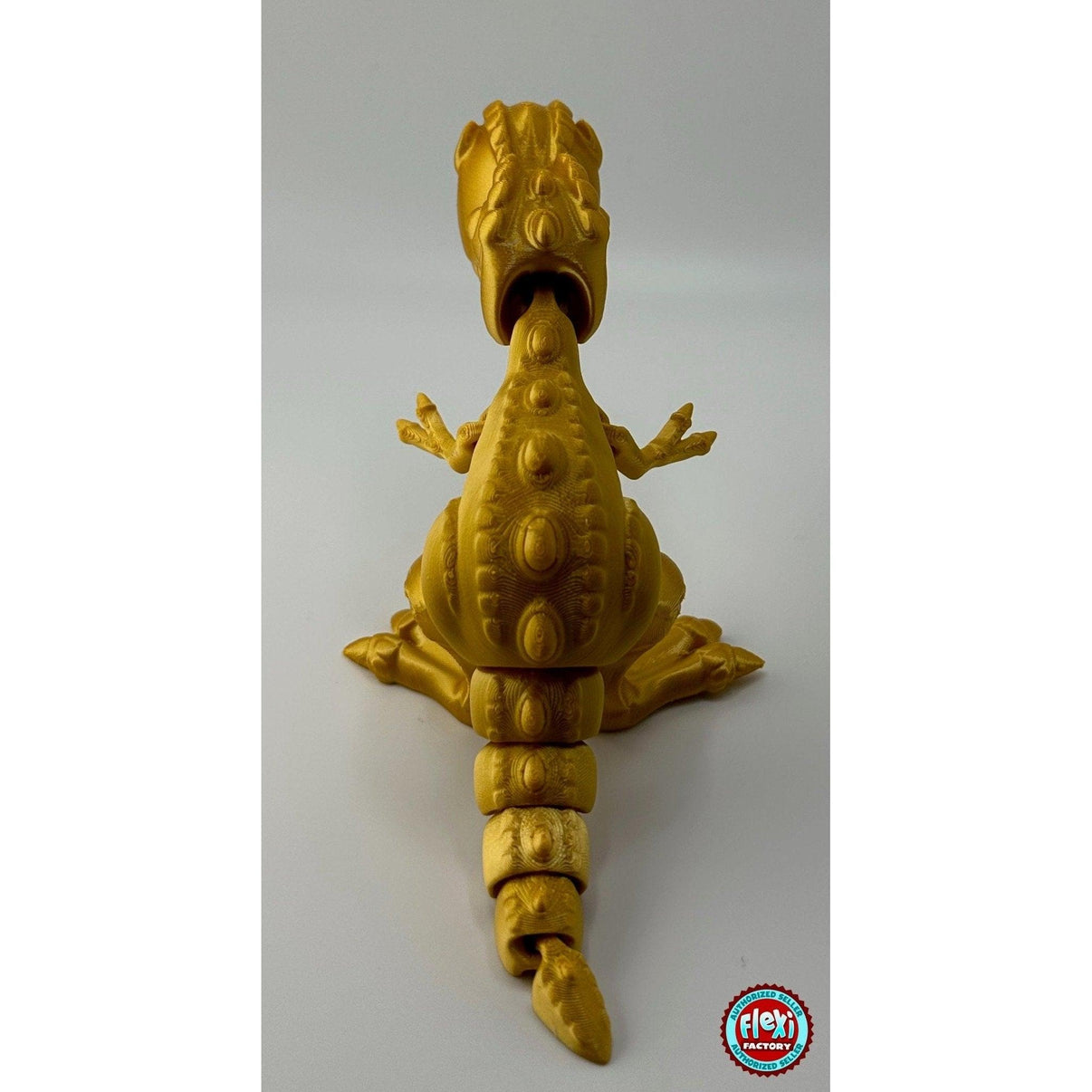 Dinosaur Fidget Toy - Articulated Dinosaur - 3D Printed Dinosaur - Sensory Stress Fidget - Alchemist Cards & Games