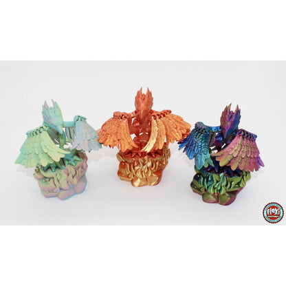 Phoenix Fidget Toy - Articulated Phoenix - Alchemist Cards & Games