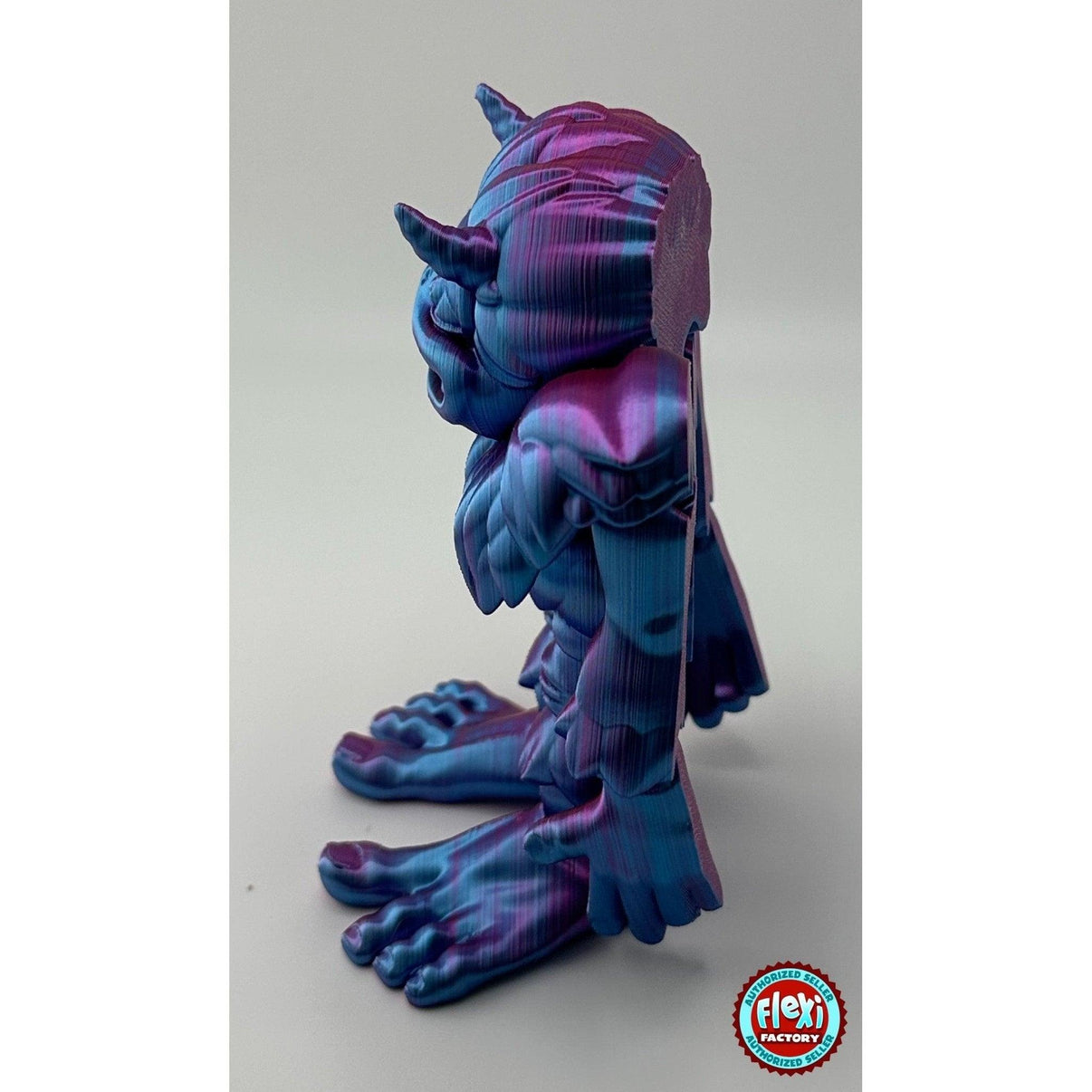 Yeti Fidget Toy - Articulated Yeti - 3D Printed Yeti - Sensory Stress Fidget - Alchemist Cards & Games