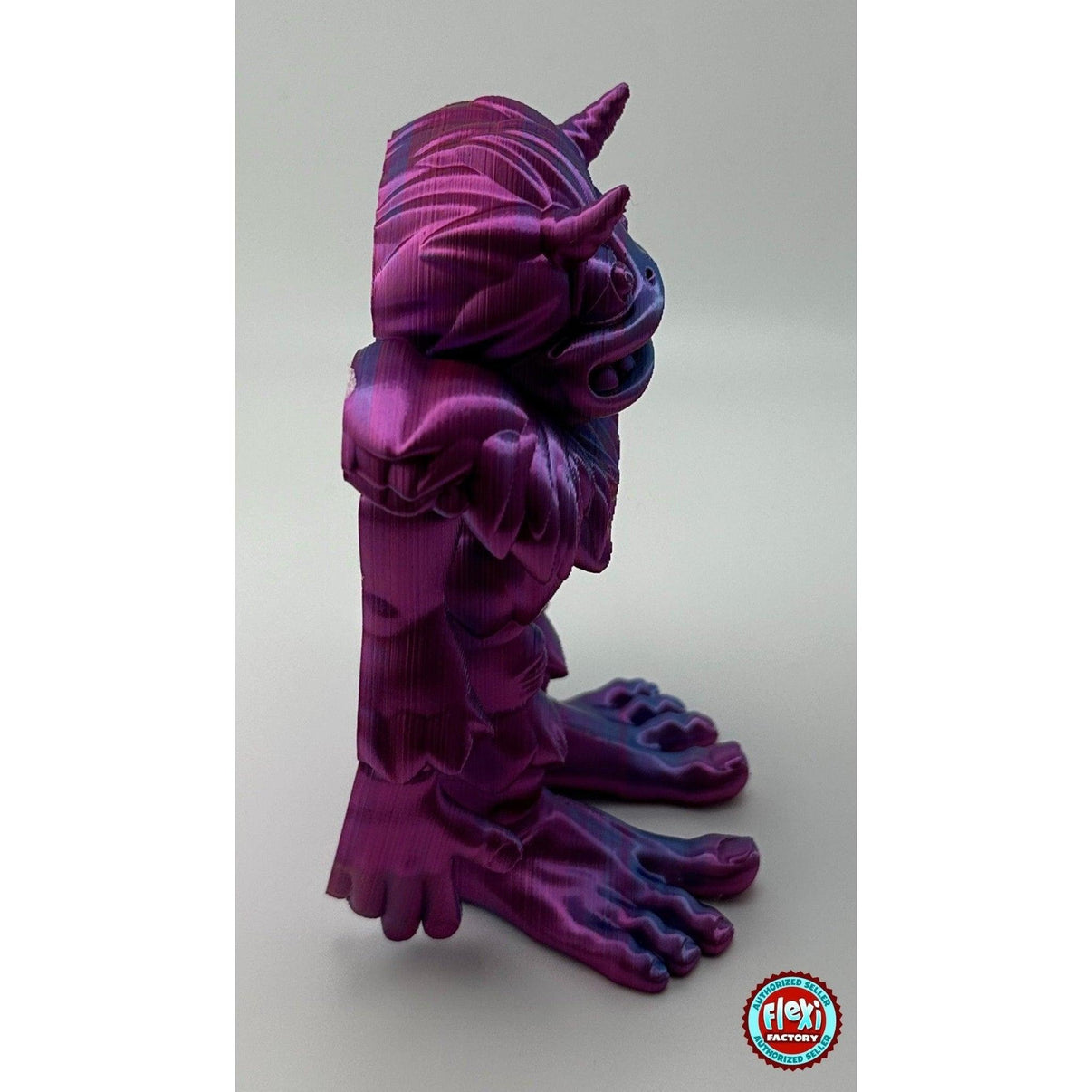 Yeti Fidget Toy - Articulated Yeti - 3D Printed Yeti - Sensory Stress Fidget - Alchemist Cards & Games