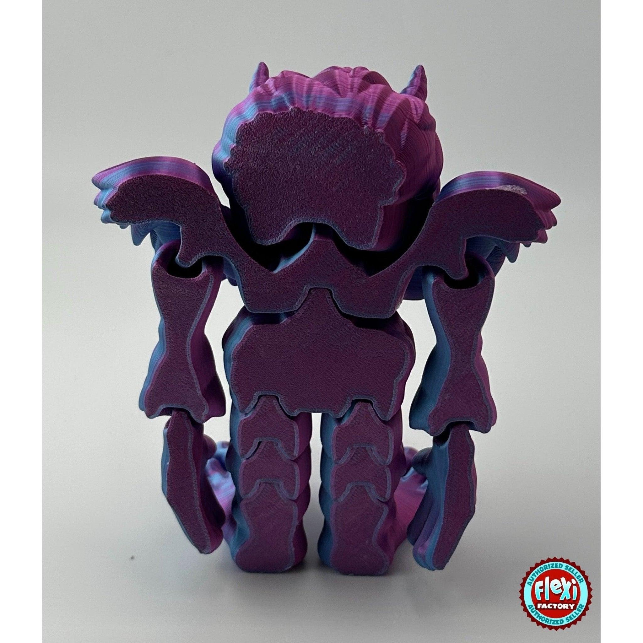 Yeti Fidget Toy - Articulated Yeti - 3D Printed Yeti - Sensory Stress Fidget - Alchemist Cards & Games