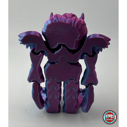 Yeti Fidget Toy - Articulated Yeti - 3D Printed Yeti - Sensory Stress Fidget - Alchemist Cards & Games